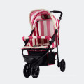 Pink Universal Wheel 3 Wheel Baby Stroller / Buggy / Good Baby Stroller